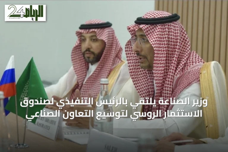 وزير الصناعة يلتقي بالرئيس التنفيذي لصندوق الاستثمار الروسي لتوسيع التعاون الصناعي