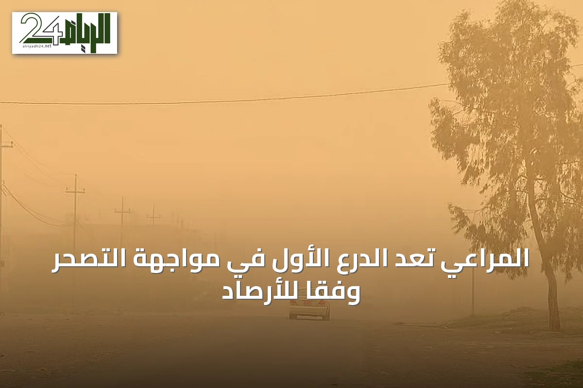 المراعي تُعَدّ الدرع الأول في مواجهة التصحر وفقاً للأرصاد