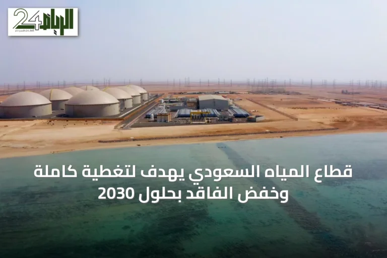 قطاع المياه السعودي يهدف لتغطية كاملة وخفض الفاقد بحلول 2030