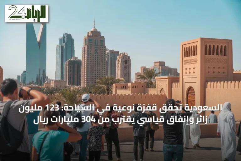 السعودية تحقق قفزة نوعية في السياحة: 123 مليون زائر وإنفاق قياسي يقترب من 304 مليارات ريال