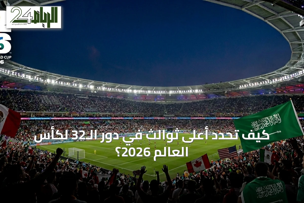 كيف تُحدد أعلى ثوالث في دور الـ32 لكأس العالم 2026؟