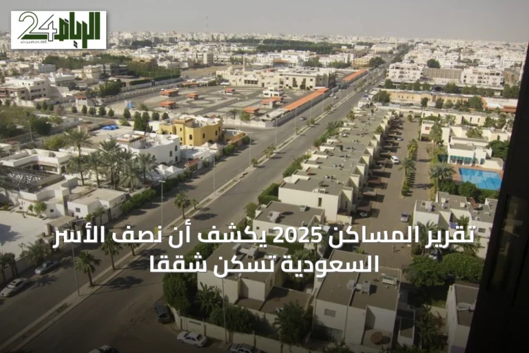 تقرير المساكن 2025 يكشف أن نصف الأسر السعودية تسكن شققًا
