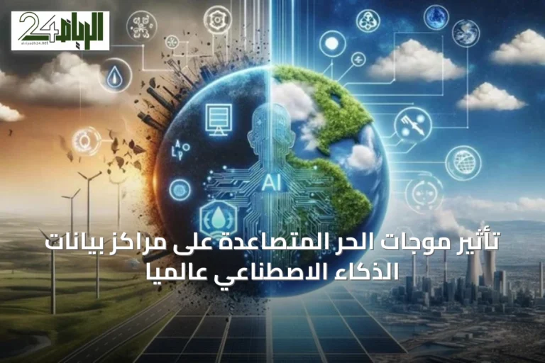 تأثير موجات الحر المتصاعدة على مراكز بيانات الذكاء الاصطناعي عالمياً