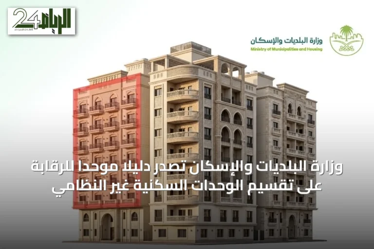 وزارة البلديات والإسكان تصدر دليلًا موحدًا للرقابة على تقسيم الوحدات السكنية غير النظامي