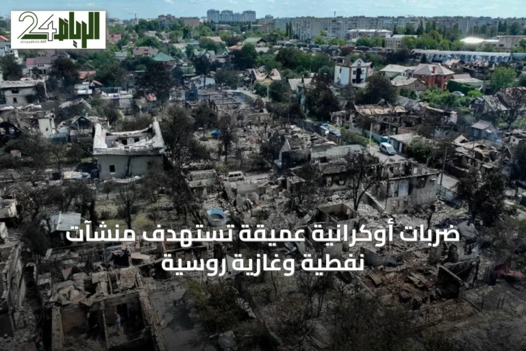 ضربات أوكرانية عميقة تستهدف منشآت نفطية وغازية روسية