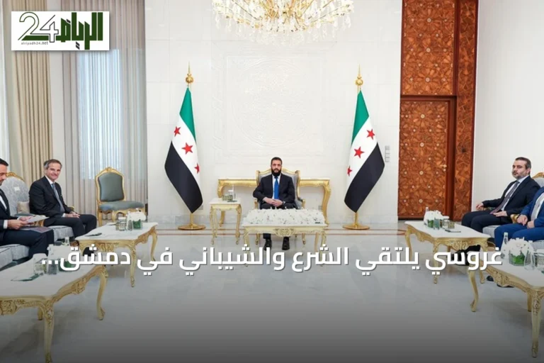 غروسي يلتقي الشرع والشيباني في دمشق لتعزيز التعاون مع الوكالة الدولية للطاقة الذرية