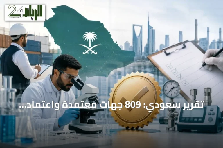 تقرير سعودي: 809 جهات معتمدة واعتماد المختبرات يستحوذ على الحصة الأكبر