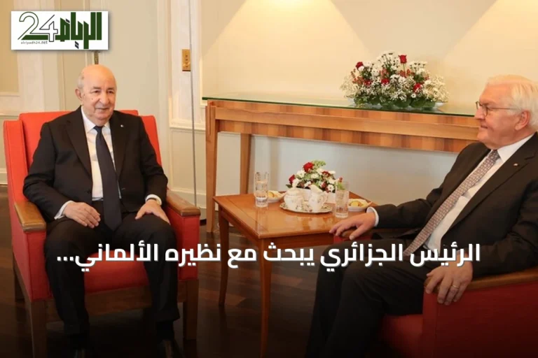 الرئيس الجزائري يبحث مع نظيره الألماني تعزيز العلاقات الثنائية في برلين