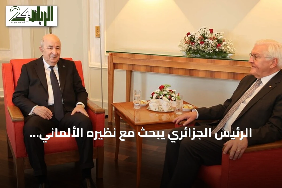 الرئيس الجزائري يبحث مع نظيره الألماني تعزيز العلاقات الثنائية في برلين