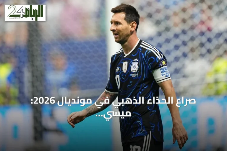صراع الحذاء الذهبي في مونديال 2026: ميسي يتقدم على مبابي بفارق التمريرات الحاسمة