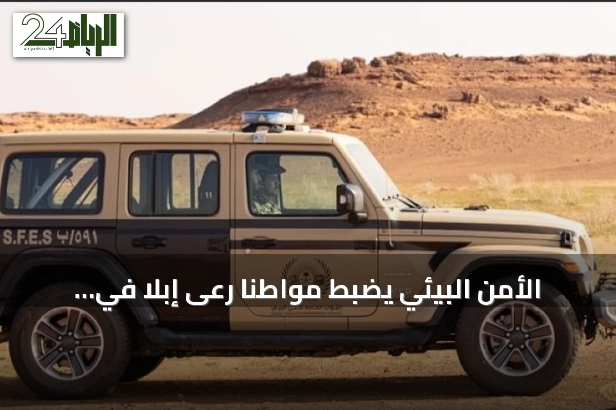 الأمن البيئي يضبط مواطنًا رعى إبلاً في مناطق محظورة بمحمية الملك عبدالعزيز الملكية