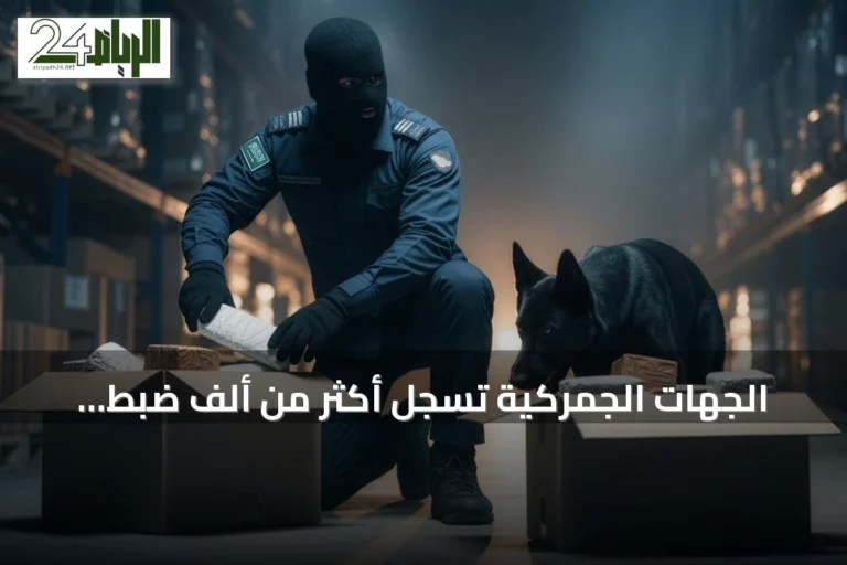الجهات الجمركية تسجل أكثر من ألف ضبط لممنوعات خلال أسبوع
