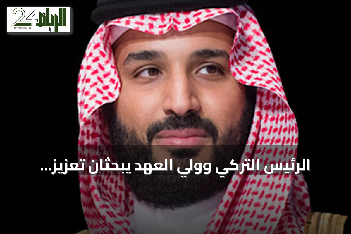 الرئيس التركي وولي العهد يبحثان تعزيز التعاون في عدة مجالات
