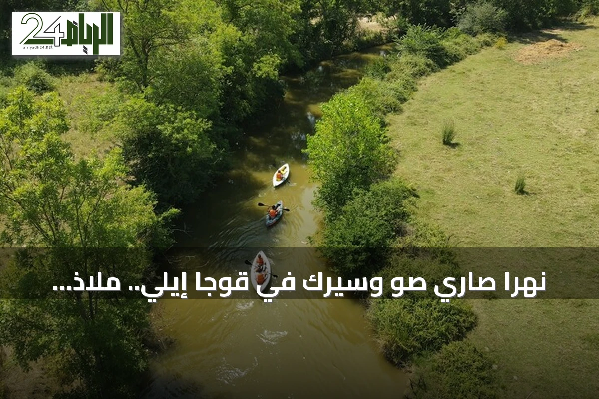 نهرا صاري صو وسيرك في قوجا إيلي.. ملاذ لمحبي التجديف في الصيف