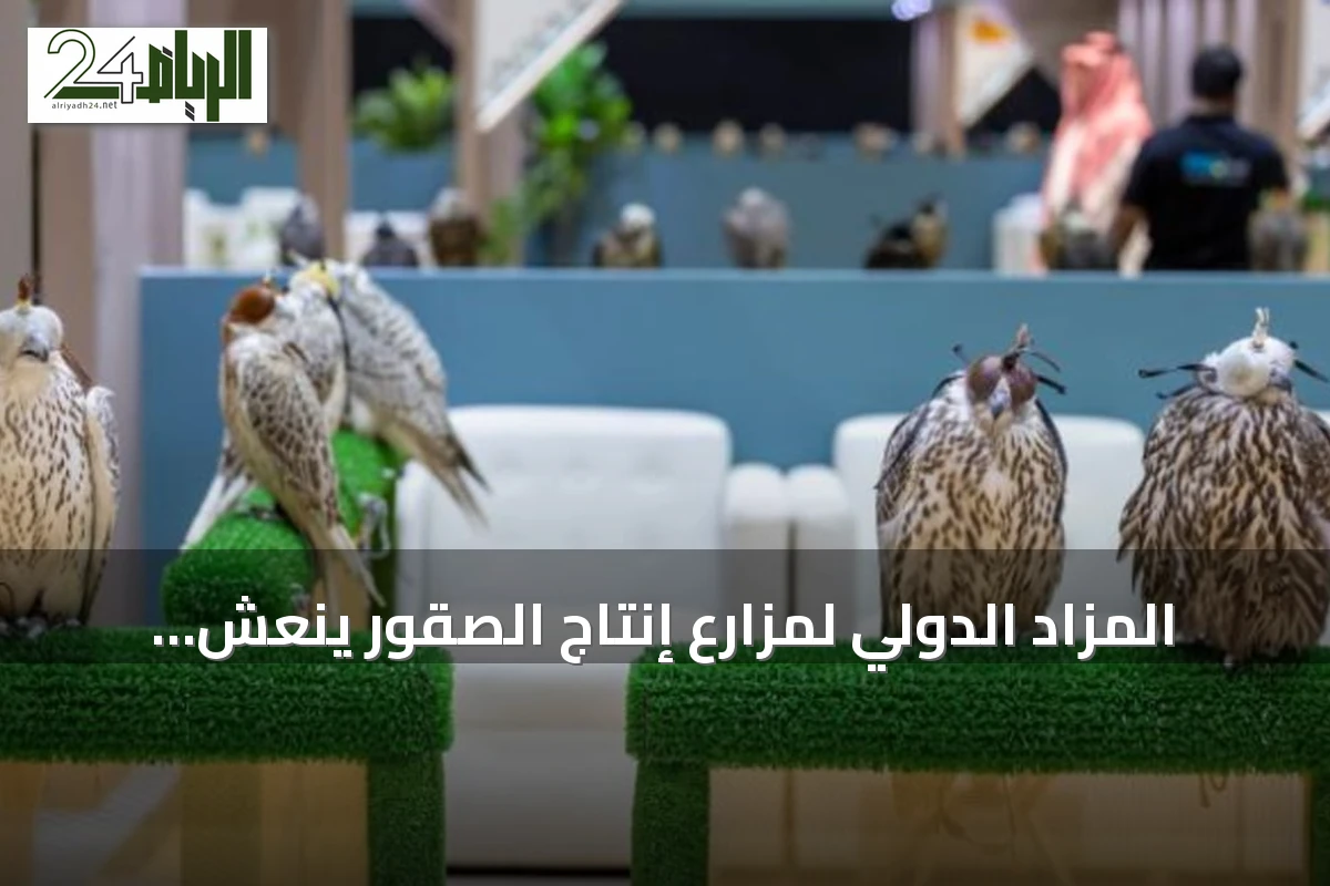 المزاد الدولي لمزارع إنتاج الصقور يُنعش الاقتصاد المرتبط بتراث الصقارة
