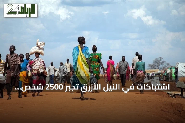 اشتباكات في النيل الأزرق تُجبر 2500 شخص على النزوح من مدينة قيسان
