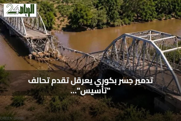 تدمير جسر بكوري يعرقل تقدم تحالف "تأسيس" نحو الدمازين