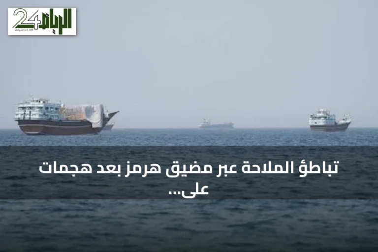 تباطؤ الملاحة عبر مضيق هرمز بعد هجمات على ناقلات وتعثر المفاوضات الأمريكية الإيرانية