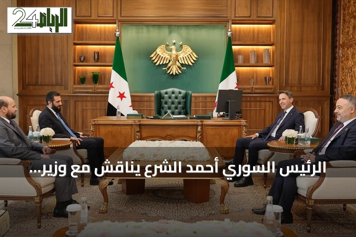الرئيس السوري أحمد الشرع يناقش مع وزير الطاقة التركي تعزيز التعاون في قطاع الطاقة