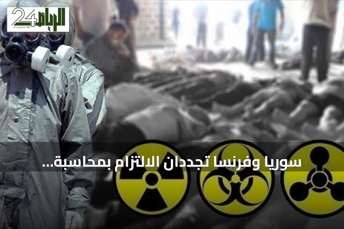 سوريا وفرنسا تجددان الالتزام بمحاسبة مستخدمي الأسلحة الكيميائية