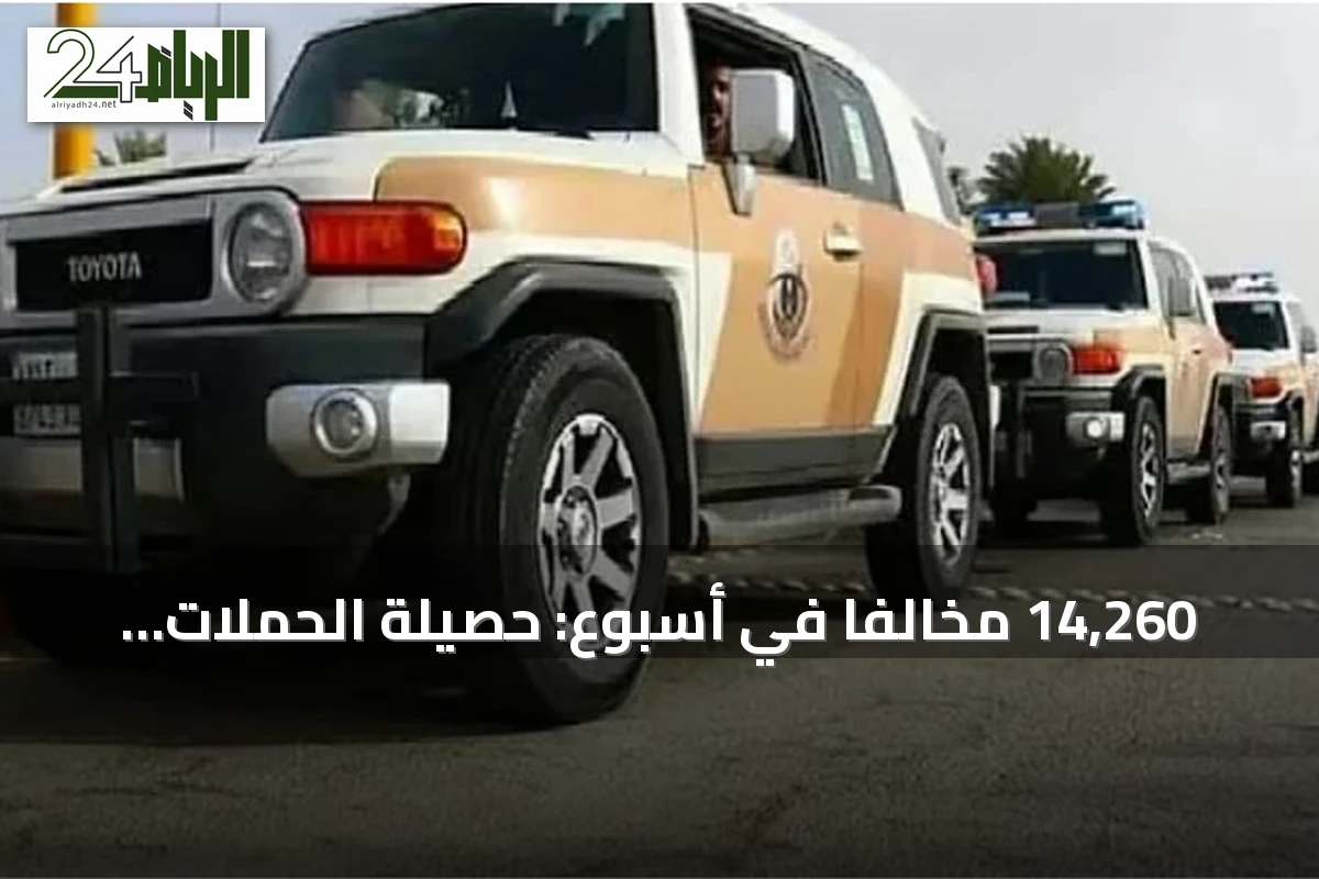 14,260 مخالفًا في أسبوع: حصيلة الحملات الميدانية المشتركة لمكافحة مخالفي الإقامة والعمل وأمن الحدود