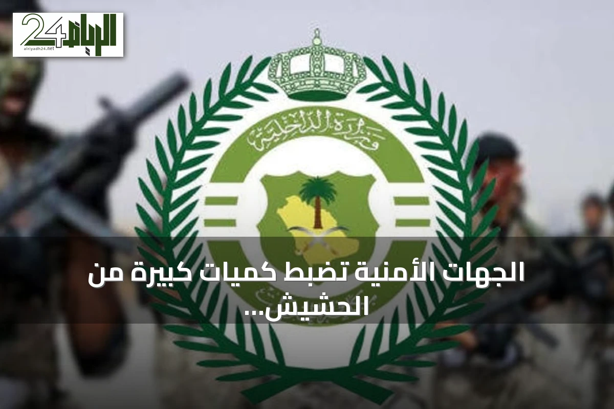 الجهات الأمنية تضبط كميات كبيرة من الحشيش والإمفيتامين وتوقف ستة مروجين