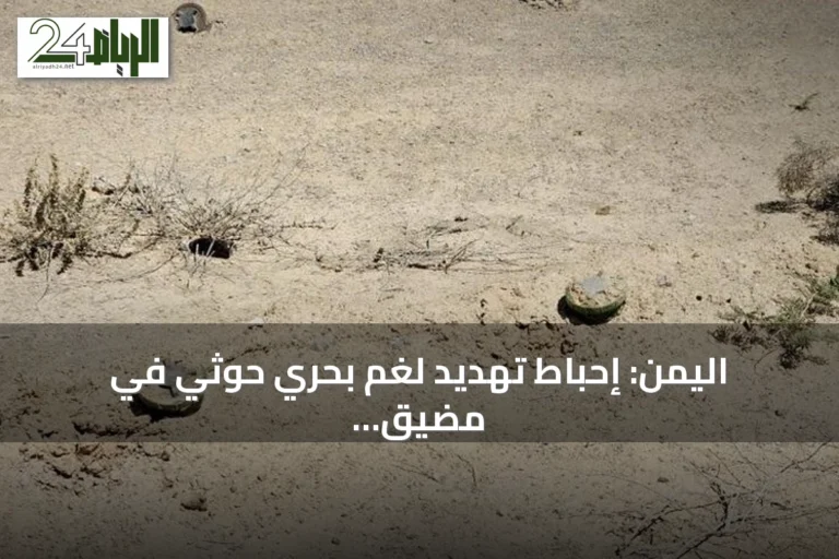 اليمن: إحباط تهديد لغم بحري حوثي في مضيق باب المندب