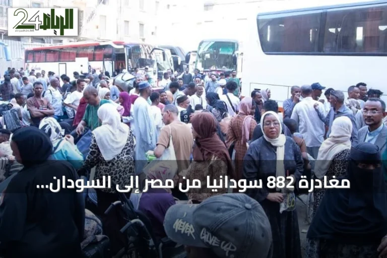 مغادرة 882 سودانيًا من مصر إلى السودان ضمن مبادرة العودة الطوعية