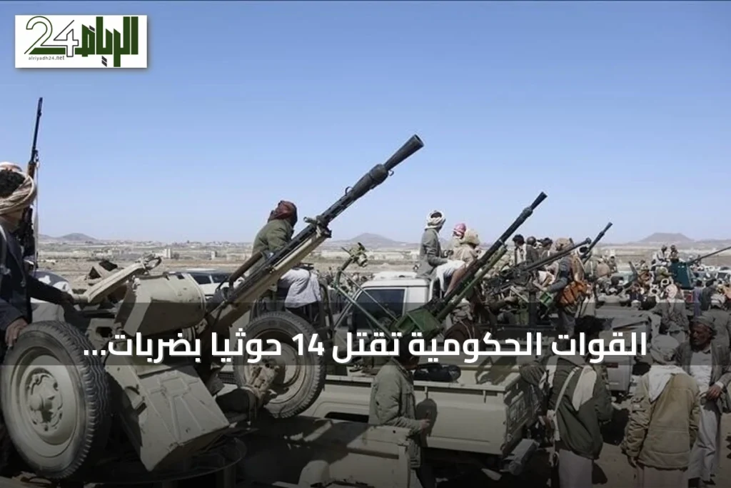 القوات الحكومية تقتل 14 حوثياً بضربات جنوب الحديدة ومجلس القيادة يوافق على إجراءات ردع