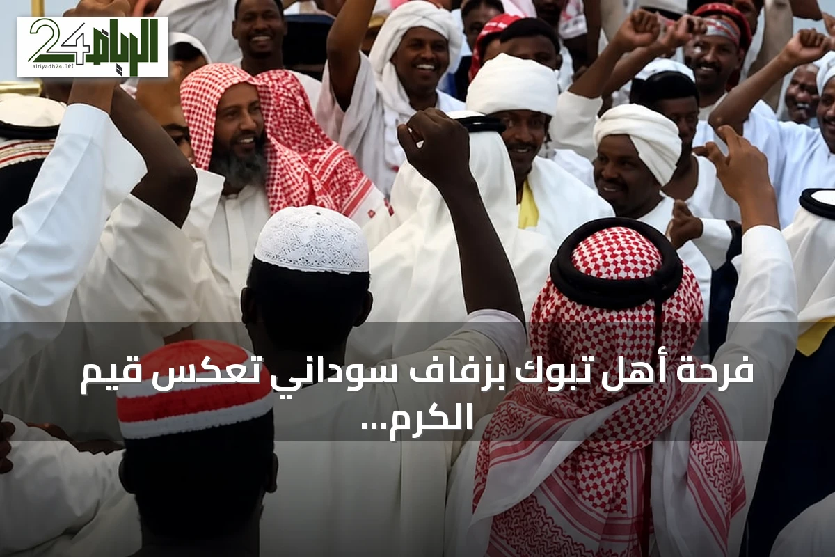 فرحة أهل تبوك بزفاف سوداني تعكس قيم الكرم والاحترام