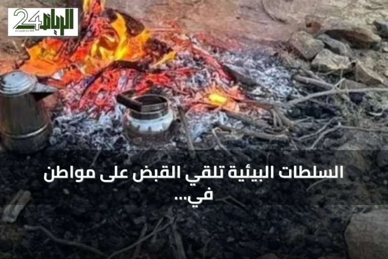 السلطات البيئية تلقي القبض على مواطن في حائل لإشعاله النار خارج المناطق المصرح بها