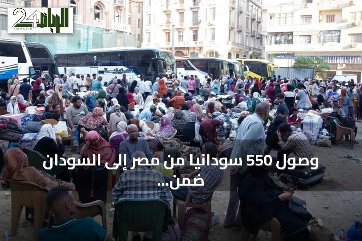 وصول 550 سودانياً من مصر إلى السودان ضمن إطار العودة الطوعية