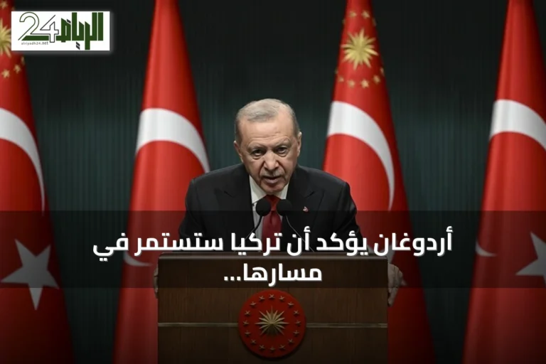 أردوغان يؤكد أن تركيا ستستمر في مسارها رغم الانتقادات