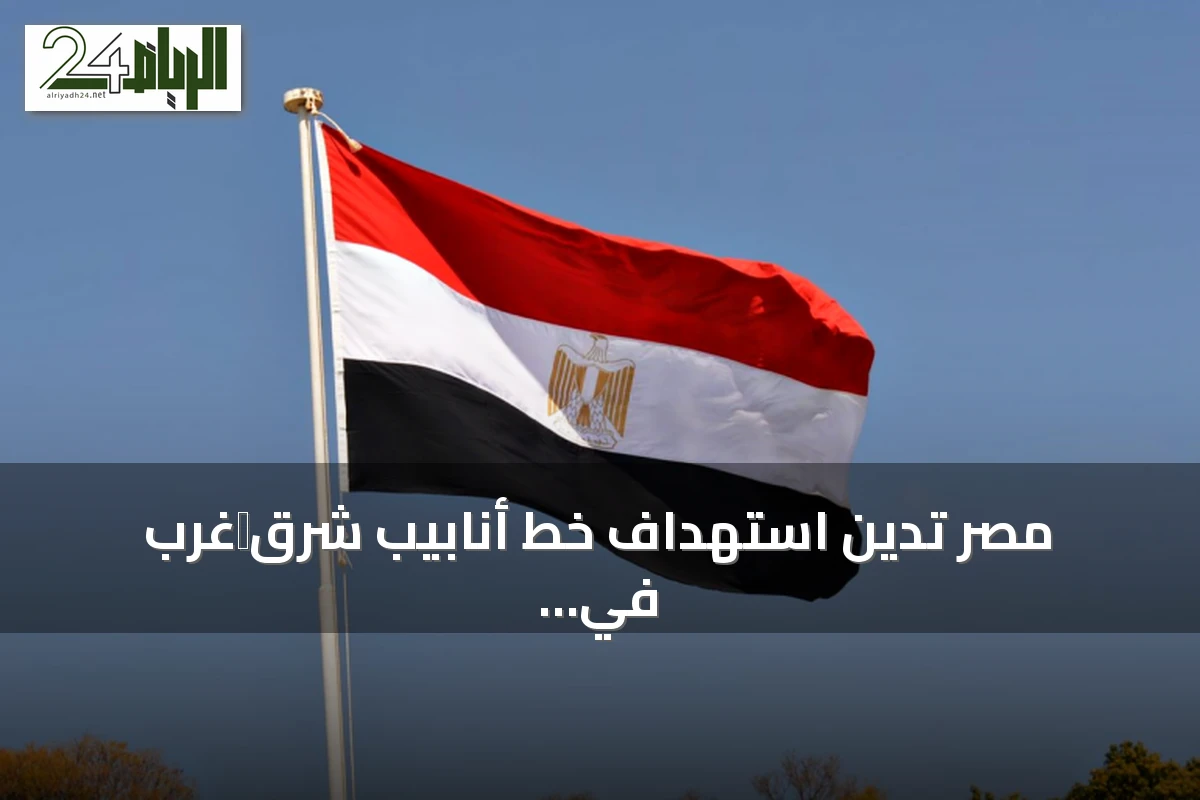 مصر تدين استهداف خط أنابيب شرق‑غرب في الرياض والمدينة المنورة