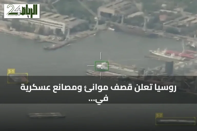 روسيا تعلن قصف موانئ ومصانع عسكرية في أوكرانيا