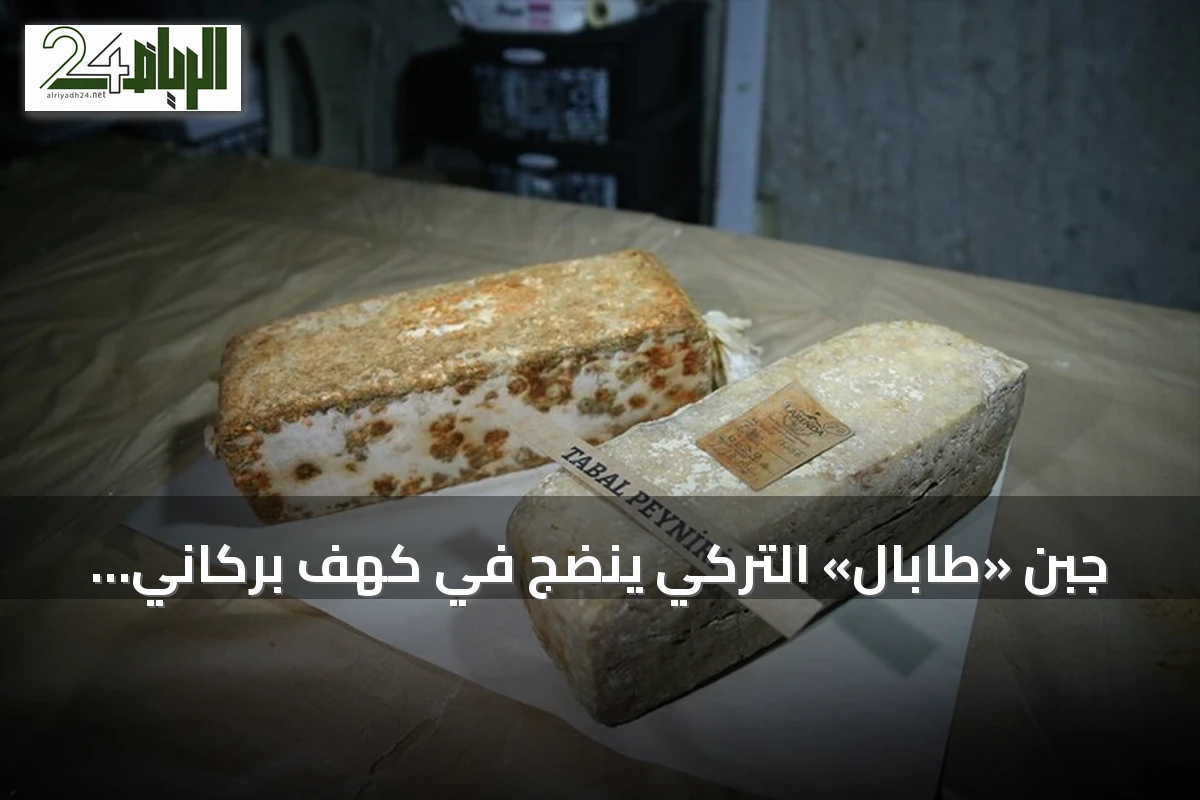 جبن «طابال» التركي ينضج في كهف بركاني بعمق 14 متراً في نيغدة