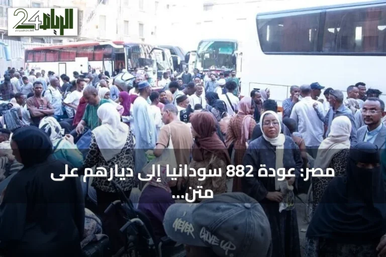 مصر: عودة 882 سودانيا إلى ديارهم على متن 18 حافلة ضمن برنامج العودة الطوعية