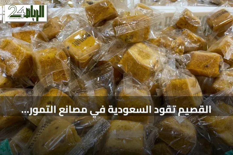 القصيم تقود السعودية في مصانع التمور وإنتاج يتجاوز نصف مليون طن