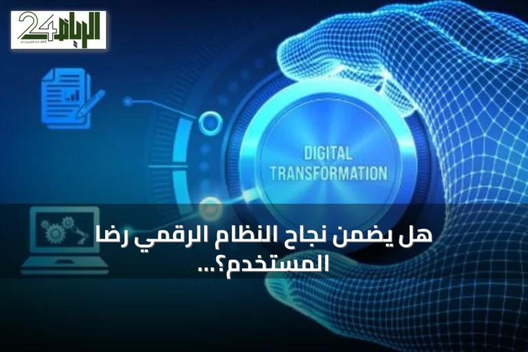 هل يضمن نجاح النظام الرقمي رضا المستخدم؟ خبير يوضح الشروط الضرورية