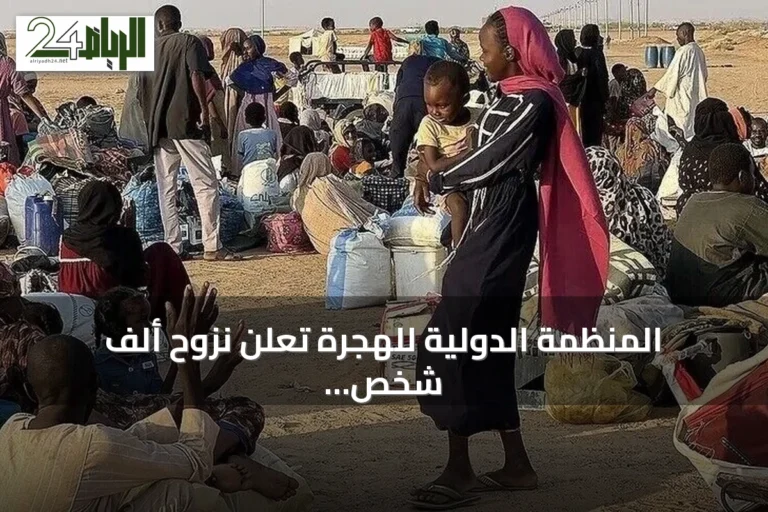 المنظمة الدولية للهجرة تُعلن نزوح ألف شخص من قرى شمال دارفور جراء الاشتباكات