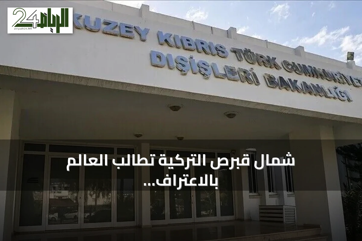 شمال قبرص التركية تطالب العالم بالاعتراف بمساواة سيادتها ووضعها الدولي