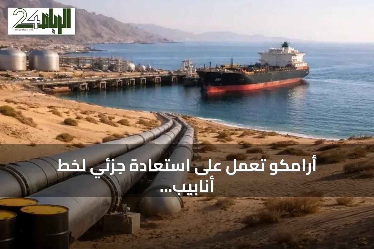 أرامكو تعمل على استعادة جزئي لخط أنابيب الشرق-الغرب لتعزيز مرونة الصادرات وتخفيف مخاوف الإمداد