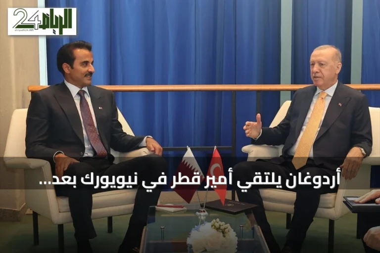 أردوغان يلتقي أمير قطر في نيويورك بعد كلمته أمام الجمعية العامة للأمم المتحدة