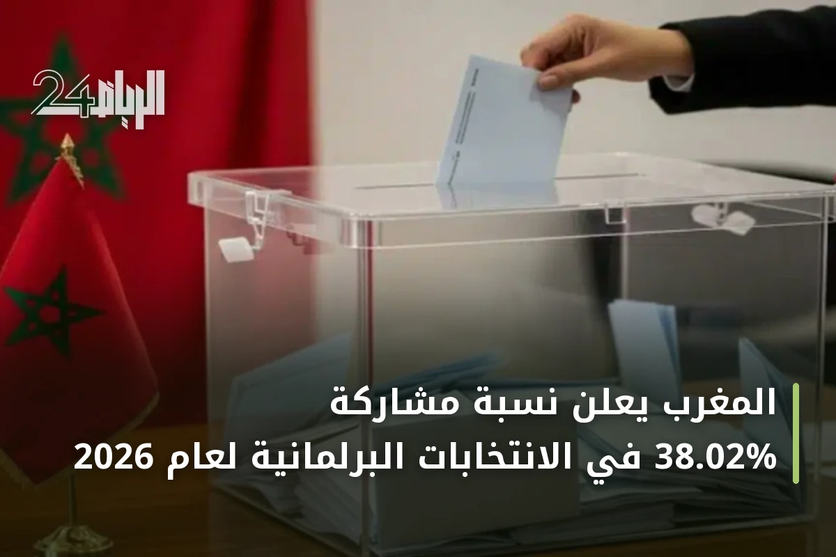 المغرب يعلن نسبة مشاركة 38.02% في الانتخابات البرلمانية لعام 2026