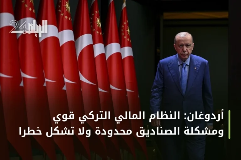 أردوغان: النظام المالي التركي قوي ومشكلة الصناديق محدودة ولا تشكل خطراً