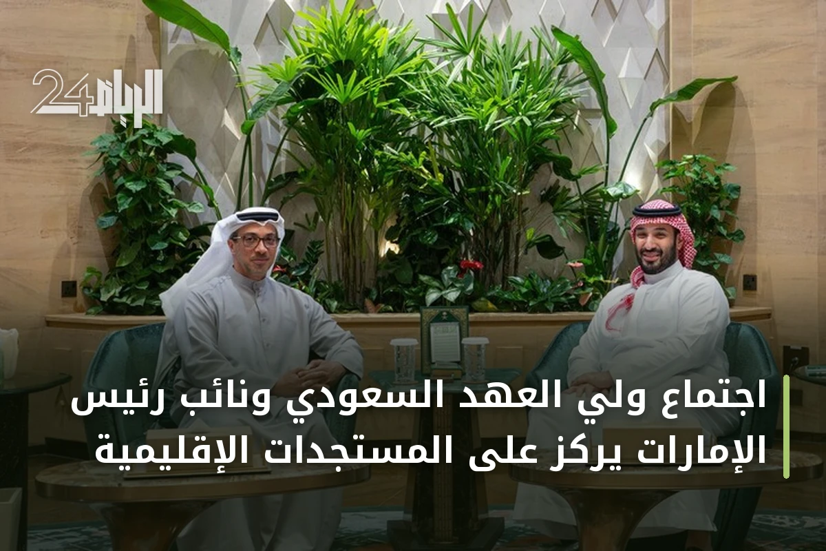 اجتماع ولي العهد السعودي ونائب رئيس الإمارات يركز على المستجدات الإقليمية