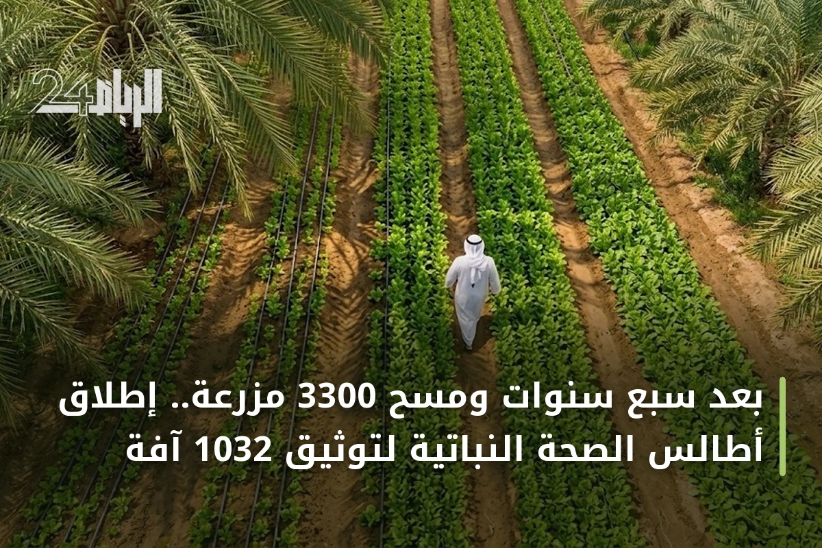 بعد سبع سنوات ومسح 3300 مزرعة.. إطلاق أطالس الصحة النباتية لتوثيق 1032 آفة