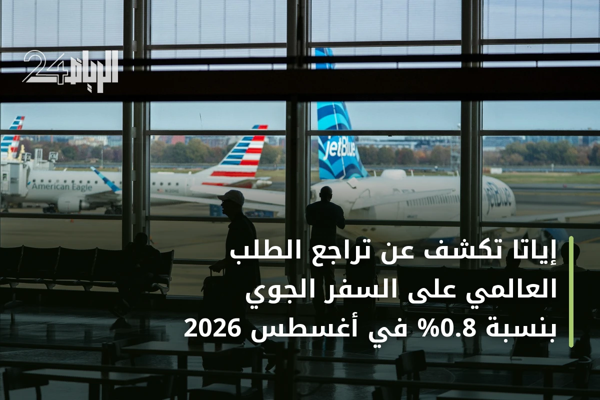 إياتا تكشف عن تراجع الطلب العالمي على السفر الجوي بنسبة 0.8% في أغسطس 2026