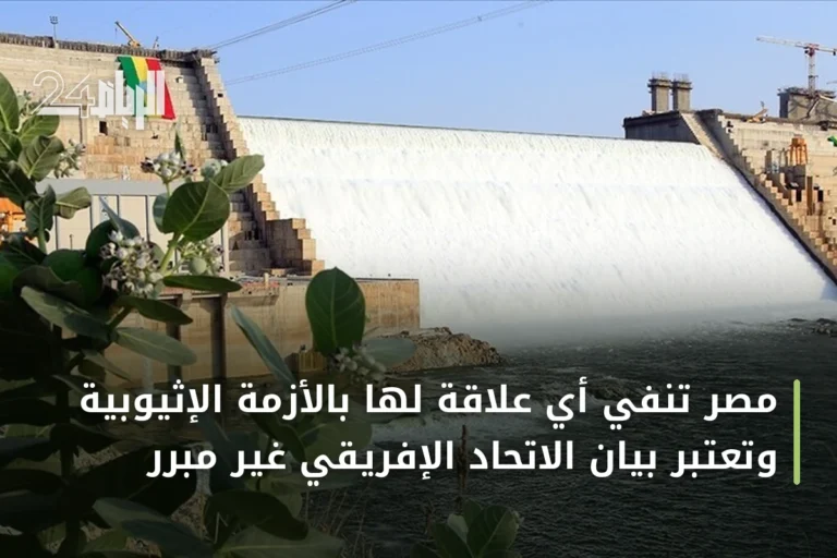 مصر تنفي أي علاقة لها بالأزمة الإثيوبية وتعتبر بيان الاتحاد الإفريقي غير مبرر