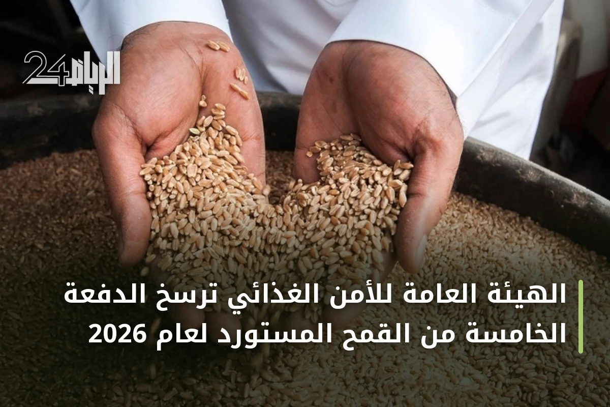 الهيئة العامة للأمن الغذائي تُرسّخ الدفعة الخامسة من القمح المستورد لعام 2026